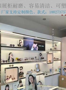 展白色烤漆展示架容院美货架护肤品彩妆q-6柜示架转角高可定饰品
