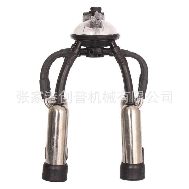 生产奶牛挤奶机 提桶式奶牛挤奶机用挤奶杯组 240cc挤奶机杯组