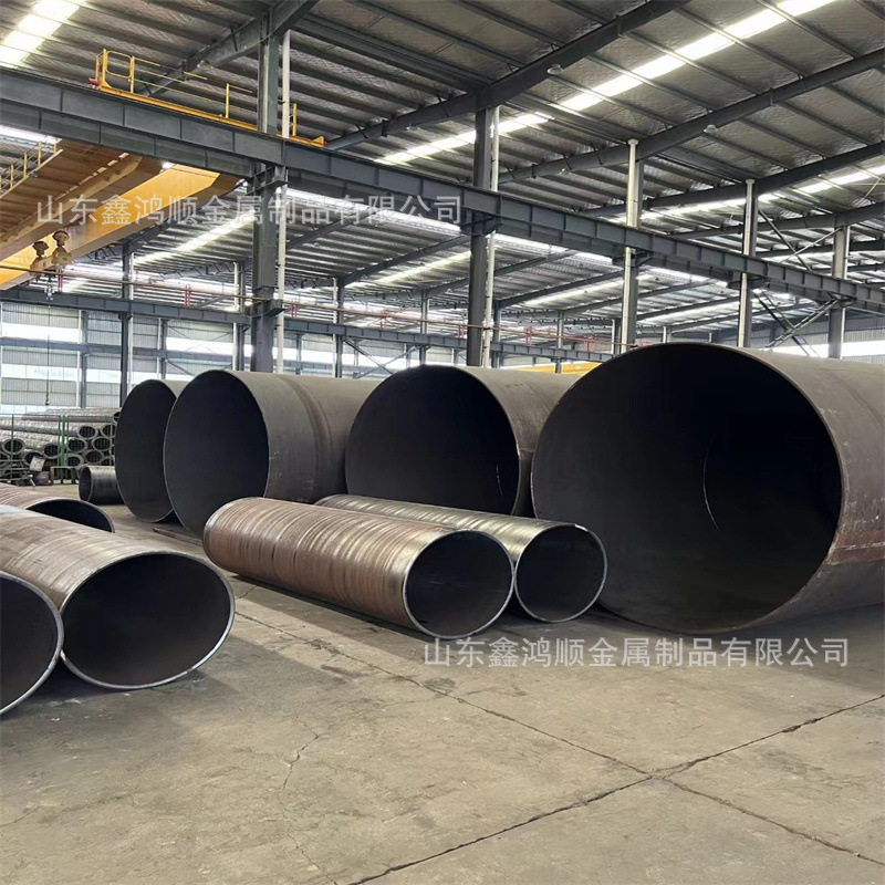 鑫鸿顺供应Q355B焊接卷管供水管道内外防腐螺旋钢管规格齐全