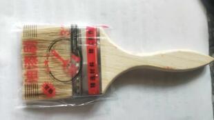 厂家直销精品加厚型油漆涂料毛刷0.35元 1寸一箱100把