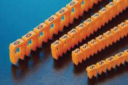 P-SM3-2RD红色台湾凯士士KSS-彩色SM型配线标志 200个/盒标记线束