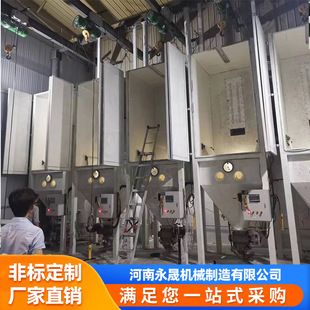 永晟吨袋自动拆包机生产厂家 食品化工锂电行业粉料吨包投料站