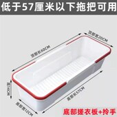 手提加大拖把桶储水塑料长方w形桶胶棉大号家用洗车洗刷墩布单水