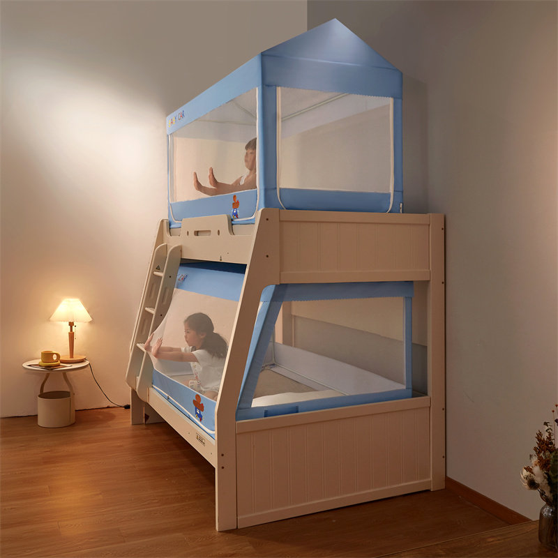 子母床蚊帐新款家用儿童房屋顶支架高低床上O下铺遮光床帘帐篷防,床上用品,蚊帐,淘宝优惠券,粉丝福利购,淘宝优惠卷