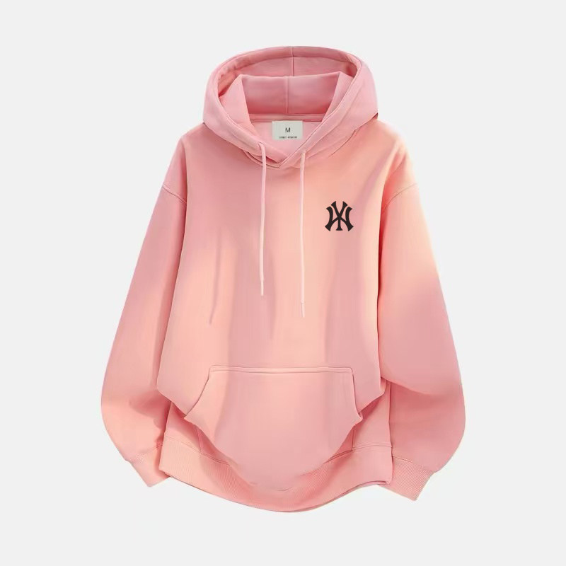 【一折专区】奥莱正品连帽男女情侣落肩袖宽松百搭套头长袖卫衣