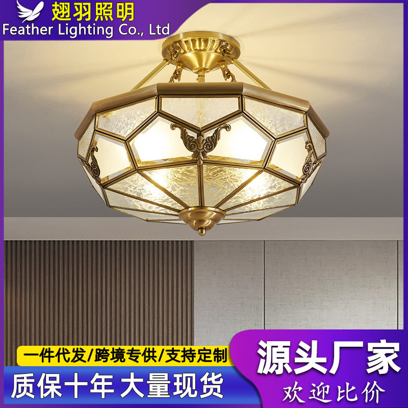 厚料全铜超亮户外吸顶灯