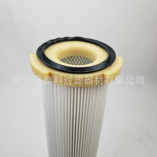 三耳旋装除尘滤筒 聚酯纤维除尘滤筒 外三耳铸胶盖滤芯