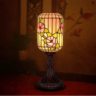 帝凡尼仿古中式6寸梅花灯笼台灯