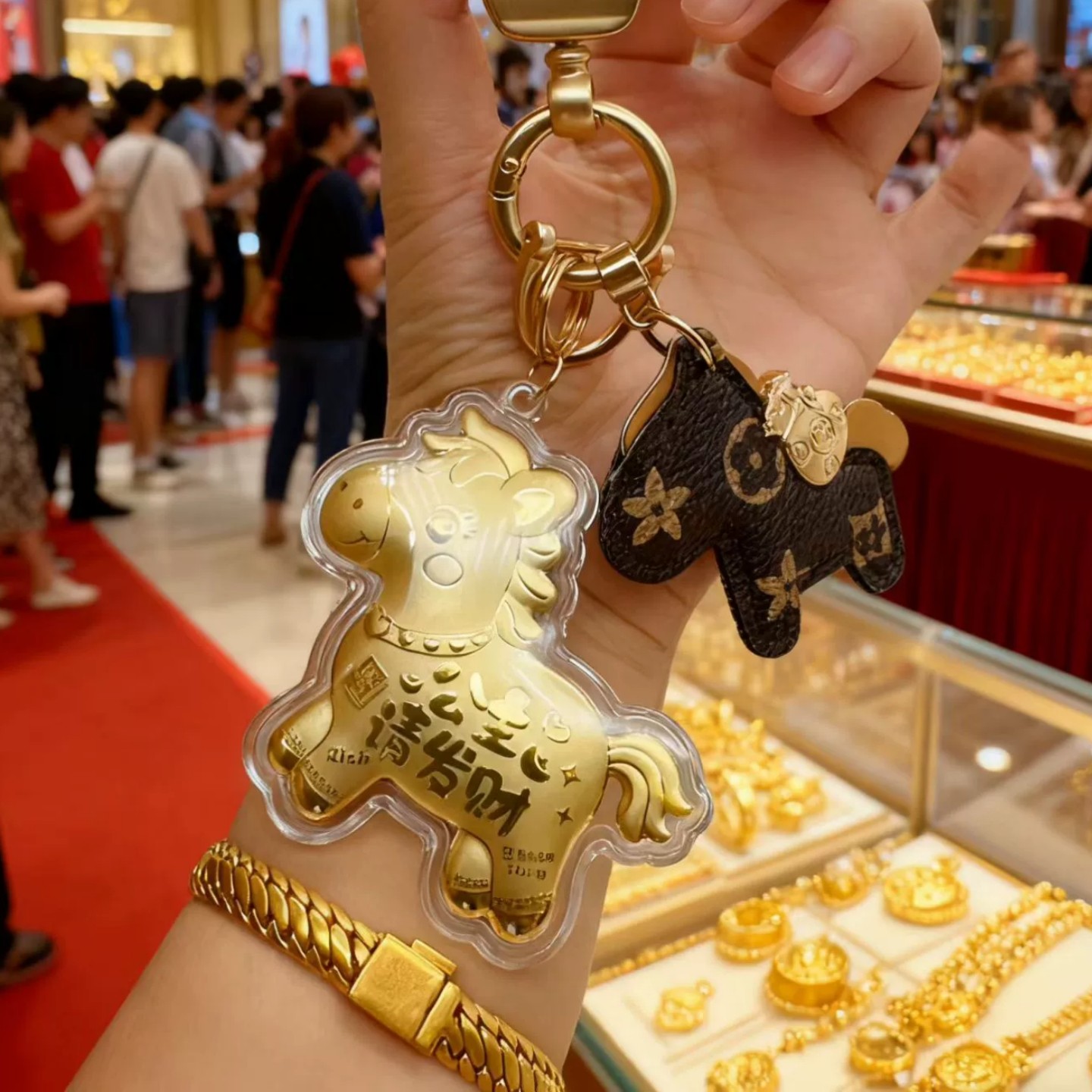 黄金马上有钱马上发财暴富足金999手机挂件钥匙扣马年创意礼品,节庆用品/礼品,钥匙扣,淘宝优惠券,粉丝福利购,淘宝优惠卷