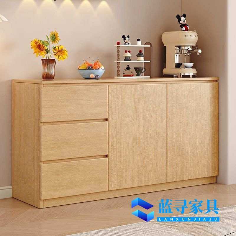 全实木餐边柜落地靠墙储物柜客厅茶水柜厨房置物柜家用简约收纳柜,3C数码配件,摄像机配件,淘宝优惠券,粉丝福利购,淘宝优惠卷