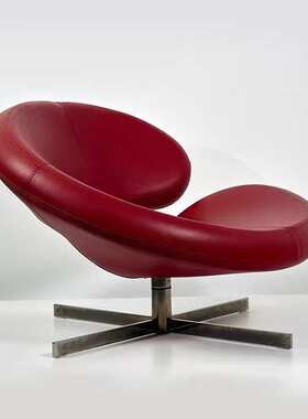 北欧Swivel Chair Nuage网红休闲椅设计师创意罗奇堡旋转单人椅