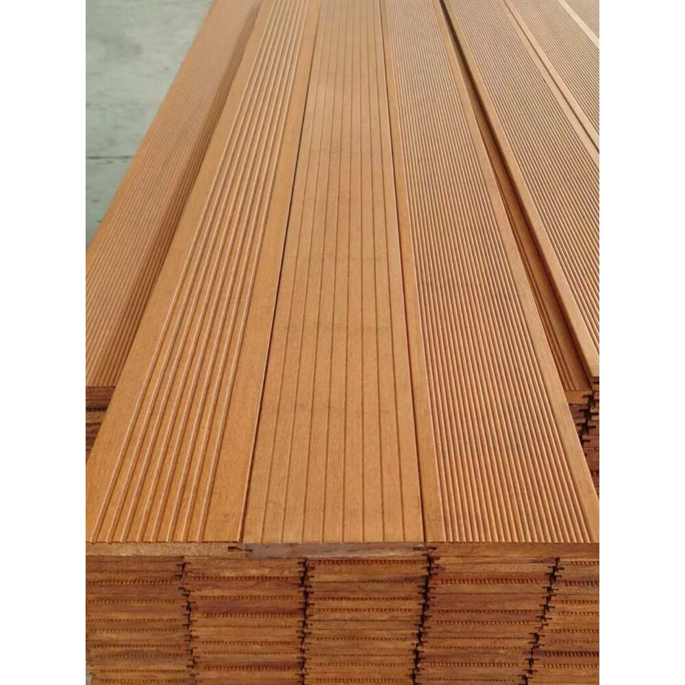 竹木地板户外露台庭院高耐重竹地板深碳防腐公园栈道室外瓷态竹钢