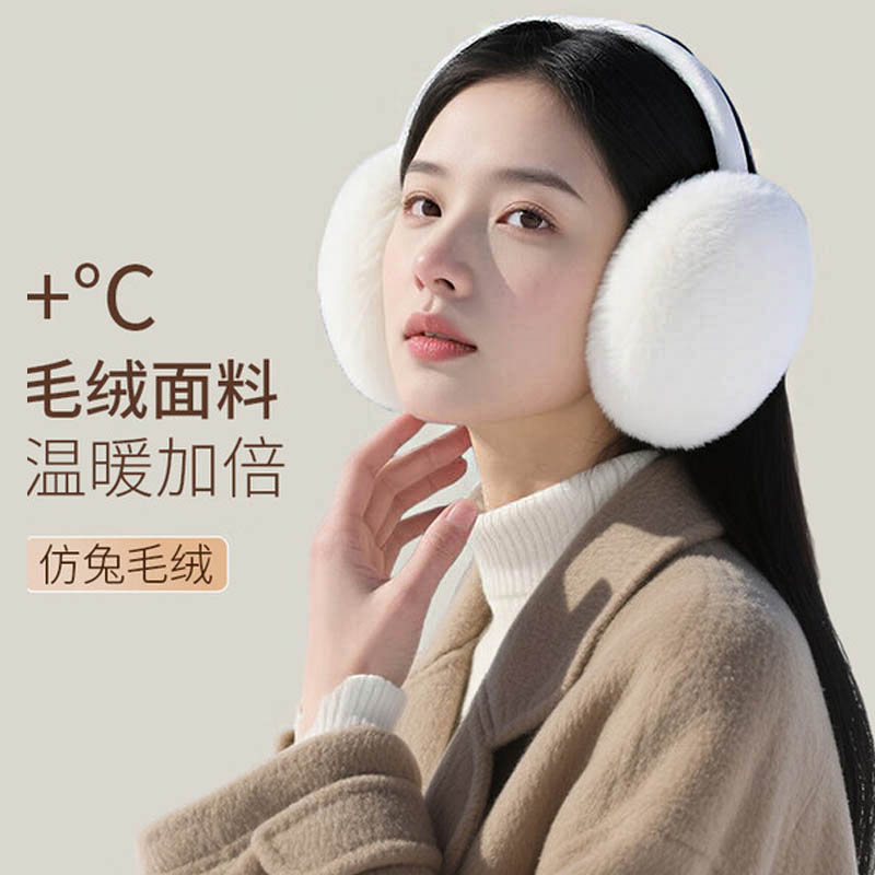 冬季保暖毛绒耳罩耳套冬男女成人儿童后戴彷兔毛耳暖耳捂耳包韩版
