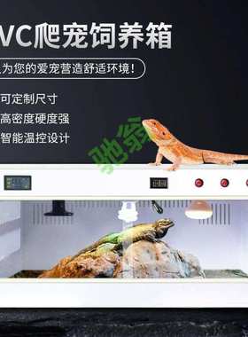 yut饲养箱恒温爬虫箱饲养缸蜥蜴乌龟芦丁鸡PVC加热箱现做