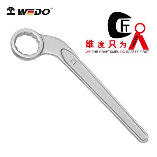 WEDO维度工具不锈钢弯柄单头梅花扳手304、420梅花扳手维度