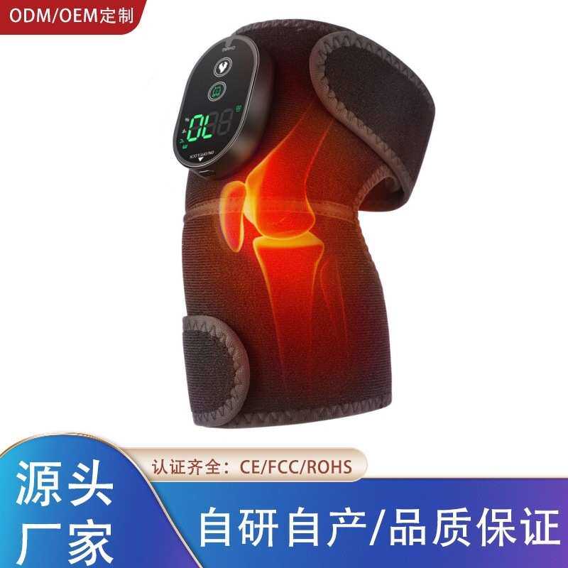跨境爆品加热护膝护肩护肘冬季保暖护具电热老寒腿理疗仪私模工厂
