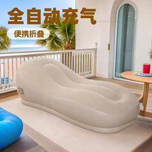 全自动充气式沙发家用休闲便携折叠新款空气帐篷露营懒人躺椅