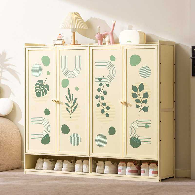 奶油储物柜家用入户门口鞋架玄关收纳鞋柜新款一体室内靠墙收纳柜,金属材料及制品,其他金属制品,淘宝优惠券,粉丝福利购,淘宝优惠卷