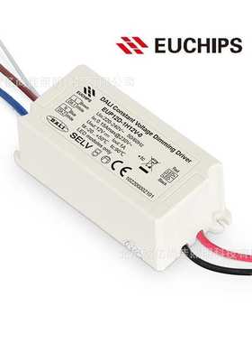 EUCHIPS 欧切斯 DALI EUP12D-1H12V-0 12W 12V灯带恒压调光驱动