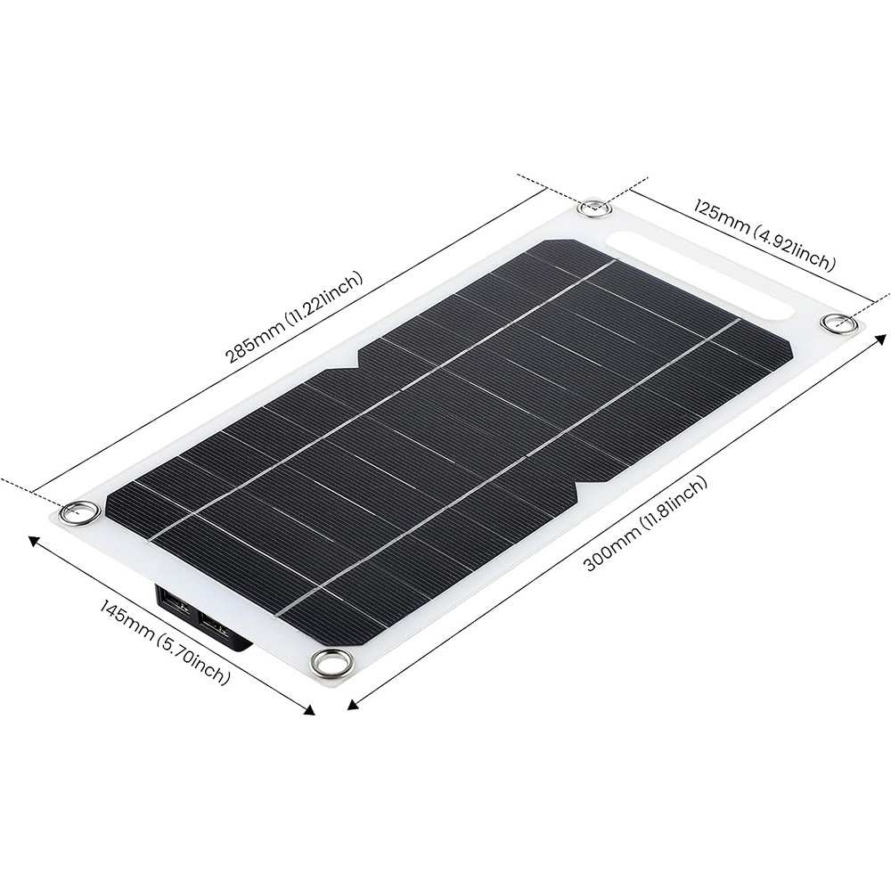 迷你太阳能电池板6V 6W USB单晶太阳能电池 户外移动光伏充电器