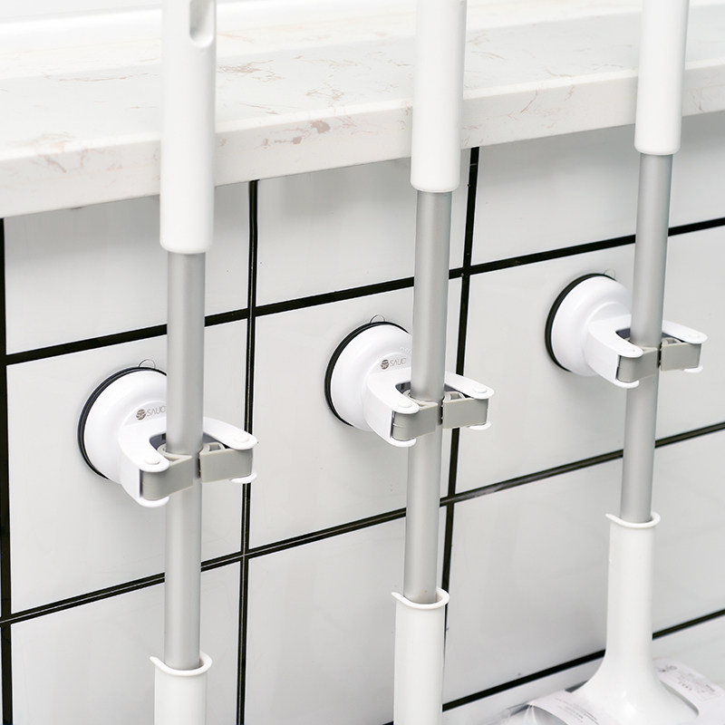 家用拖把免打孔无痕挂钩支架卫生间墙壁挂式卡座扫把收纳置物架,收纳整理,挂钩/粘钩,淘宝优惠券,粉丝福利购,淘宝优惠卷