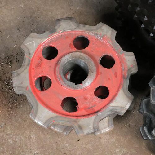 新30T40T铸钢刮板机链轮工业提升机健齿轮双节距煤矿井下输送链品