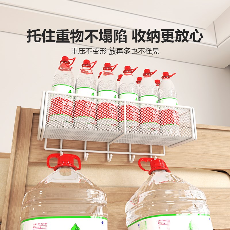 床头置物架床边挂篮宿舍神器床上悬挂收纳寝室上铺好物挂钩置物篮
