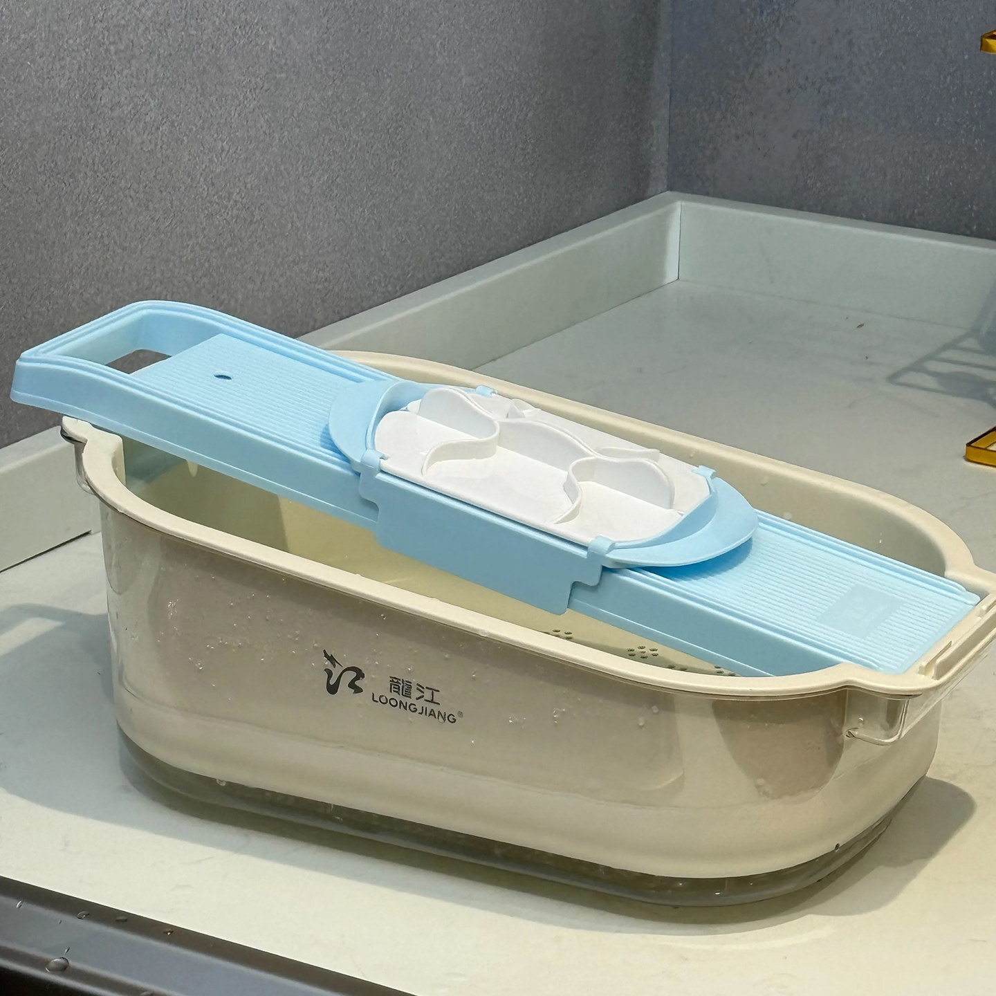 龙江厨具龙江厨房洗菜篮沥水篮水果蔬菜清洗收纳筐家用塑料置物架