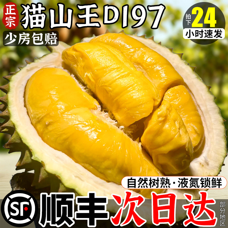 猫山王榴莲顺丰包邮丨人气爆款王