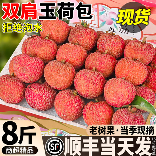 顺丰次日达丨双肩玉荷包老树现摘