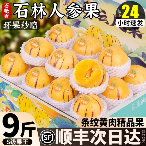 只卖树上熟黄果丨S+级石林人参果