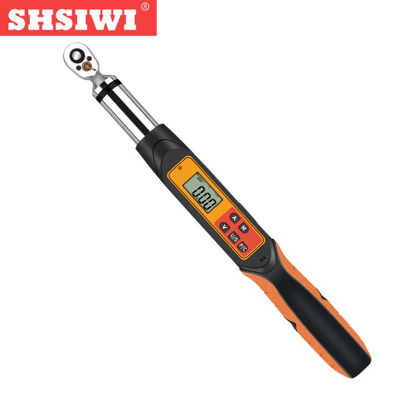 思为SWE带角度数显扭矩扳手力矩预置套筒测量工具数据传输