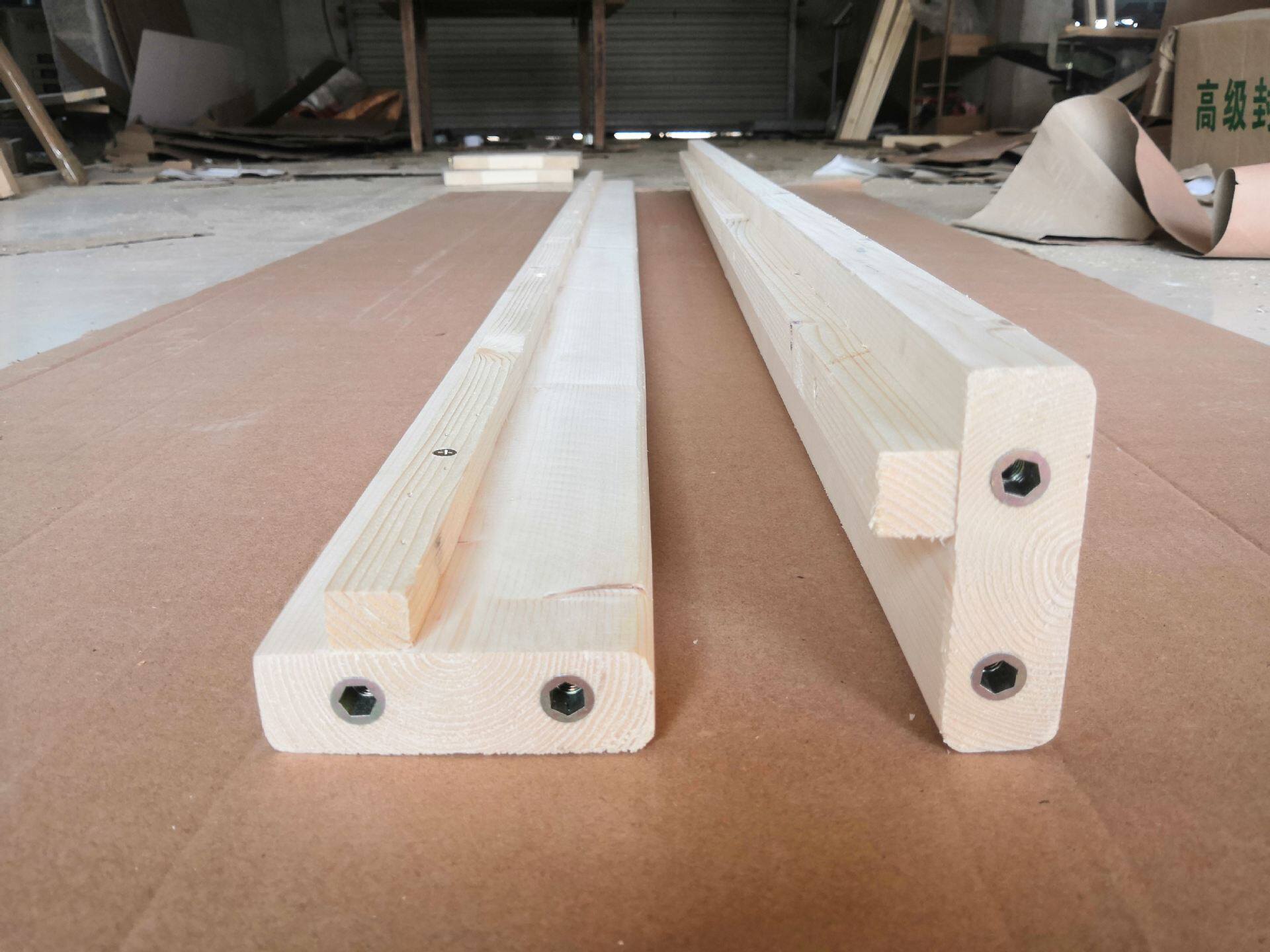 2026床帮床母床边实木龙骨架松木方木料床横梁横杆条床板条床子支