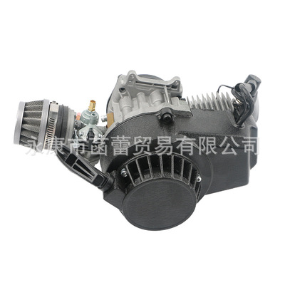 迷你小跑车小摩托车发动机49CC二冲程迷你发动机汽油机手拉启动