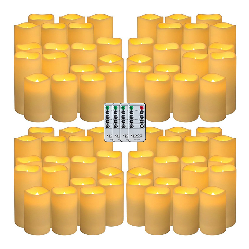 户外遥控防水电子蜡烛灯风灯蜡烛灯仿真圣诞火焰蜡烛小夜灯剧本杀