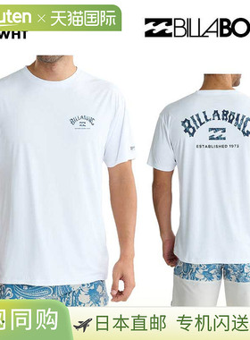 BILLABONG 男式短袖防晒衣 RASH TEE 25SUMMER BF01A-853 防紫外T