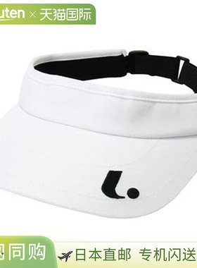日本直邮LUCENT Tennis 女款遮阳帽白色橡胶调节型XLE1850女款