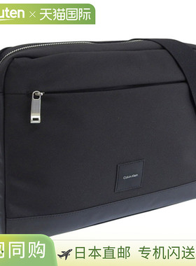 日本直邮Calvin Klein 男女士均码单肩包 黑色 4D3099G-001 A4 尺