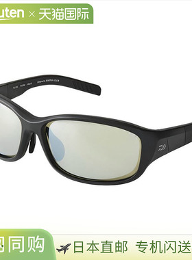 日本直邮Daiwa TLX 025 TrueView 运动偏光眼镜银色镜面/哑光黑色