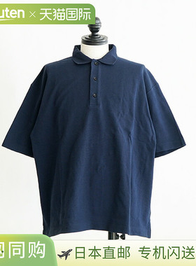 日本直邮221-91104 EVCON 珠地布 POLO 衫/男装/上衣