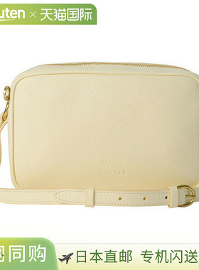 日本直邮IL BISONTE Oliveta BCR327 PV0001 WH178B 男女款白色