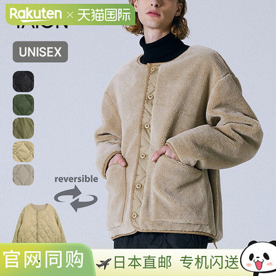 TAION 泰昂军事双面圆领羽绒夹克男女通用 TAION MILITARY RIVERS