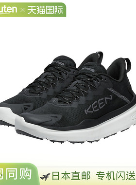 日本直邮KEEN 女士运动鞋 WK450（黑色/星白）1028917