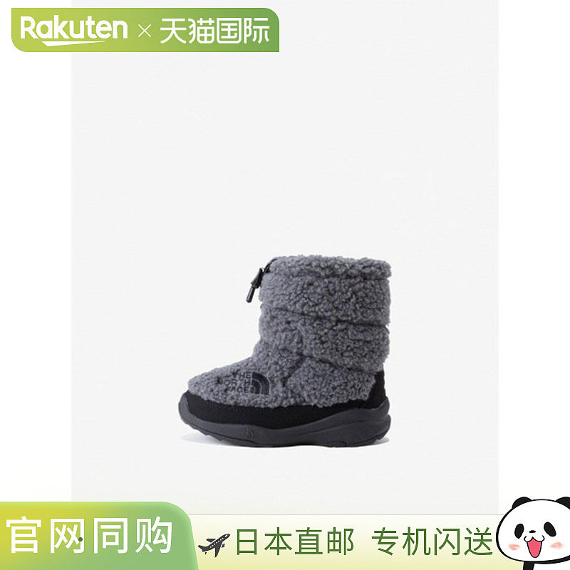 日本直邮The North Face Nuptse 短靴 VII 抓绒儿童 NFJ52373-MK