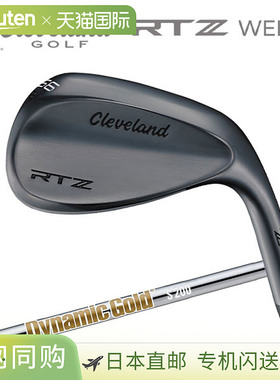 克利夫兰 RTZ 黑色缎面挖起杆，配动感金色杆身，2025 款，日本规