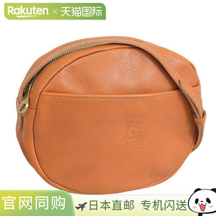 日本直邮IL BISONTE 包女士单肩包皮革焦糖 BCR297PV0001CA115B I