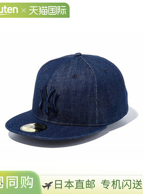 日本直邮New Era 59FIFTY MLB 纽约洋基队靛蓝牛仔布 x 14525202