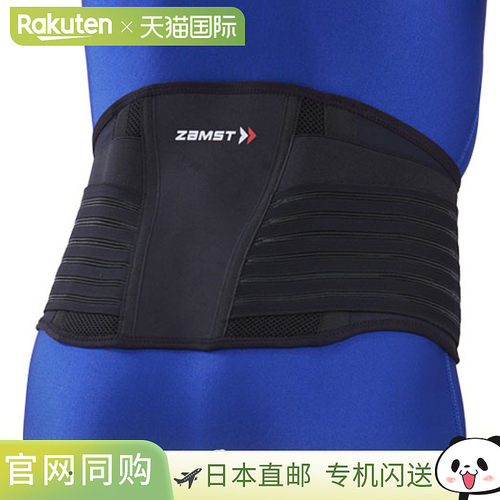 Zamst 赞斯特男女通用 ZW-7 护具腰部护具硬款一个装