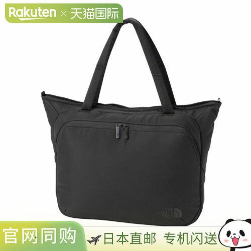 日本直邮The North Face 北面 Shuttle Tote 户外托特包 21L 黑色