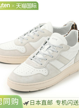 DATE 女款 Court 2.0 运动鞋（W997 C2 VC WD 复古小牛皮 白色豹-